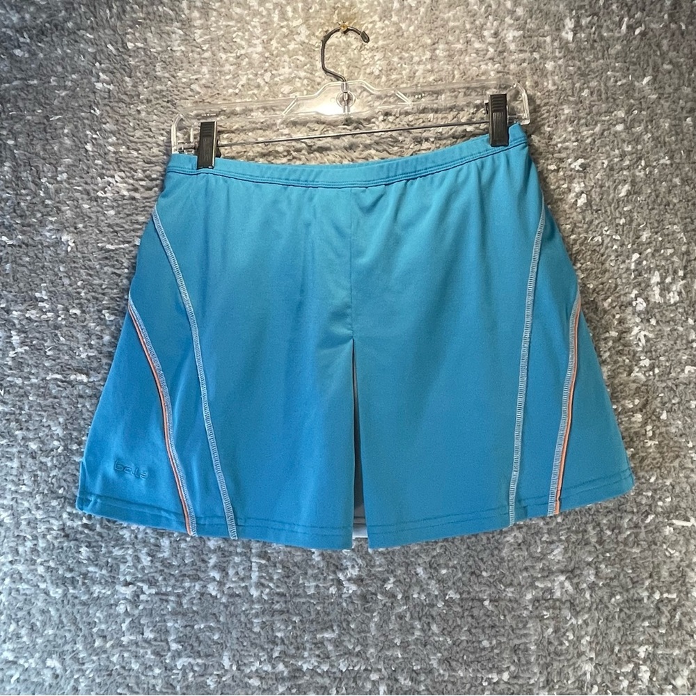 Bolle Women Active‎ Golf Tennis Skort Shorts Skirt Size Small Blue Polyester